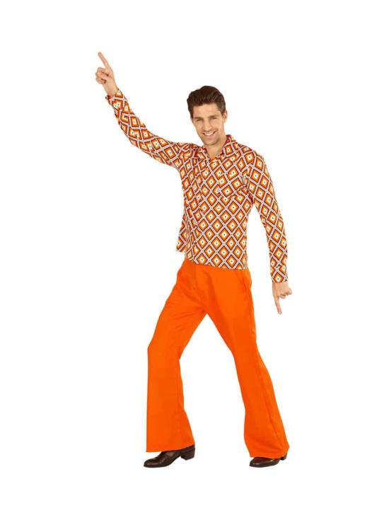 Camisa anos 70 para adultos – Festa disco retrô e carnaval