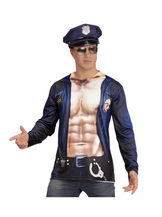 Camisa Policía Sexy para adulto