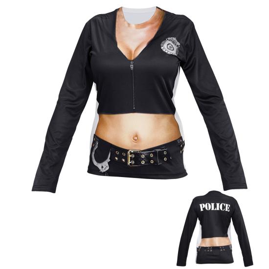 Camisa Policía Sexy para adulta