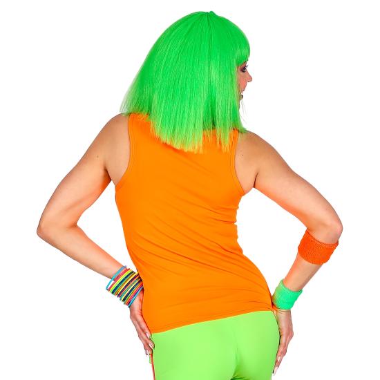 Camisa sem mangas dos anos 80 para mulheres