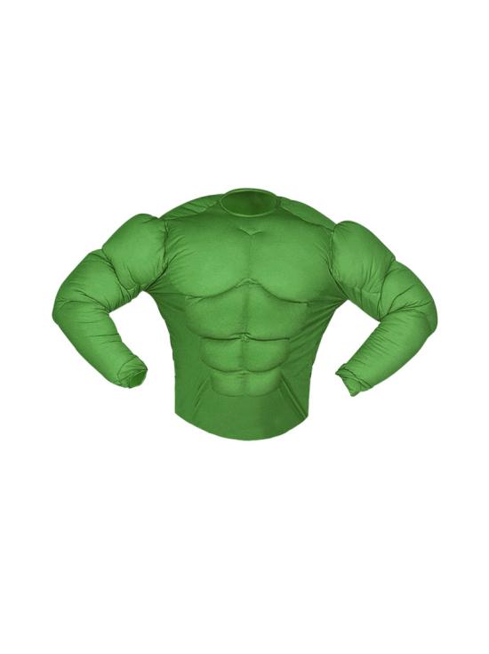 Camisa de fantasia de super-herói Hulk Muscle