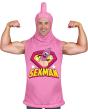 Camiseta rosa com capuz para despedidas de solteira e carnaval.