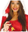Sino do Papai Noel com 12,5 cm de diâmetro.