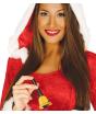 Sino do Papai Noel com 12,5 cm de diâmetro.
