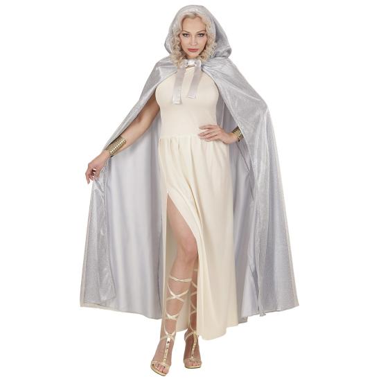 Capa Branca com Capuz Fantasia Capa Branca com Capuz Fantasia