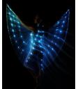 Capa de íris com hastes e luz LED – 140 cm