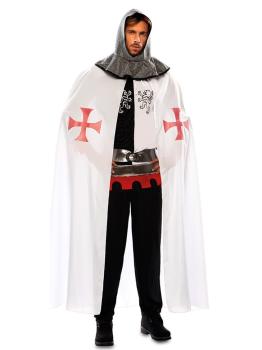 Capa Medieval Branca Adulto
