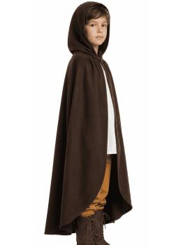 Capa medieval marrom para completar seu traje histórico.