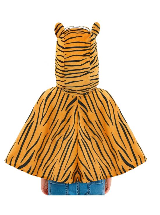 Poncho capa de tigre para bebê (tamanho 98, 1-2 anos)
