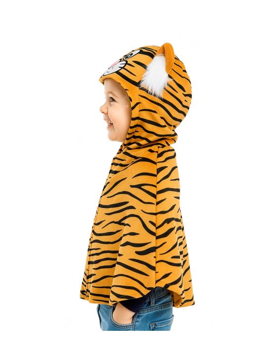 Poncho capa de tigre para bebê (tamanho 98, 1-2 anos)