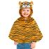Poncho capa de tigre para bebê (tamanho 98, 1-2 anos)