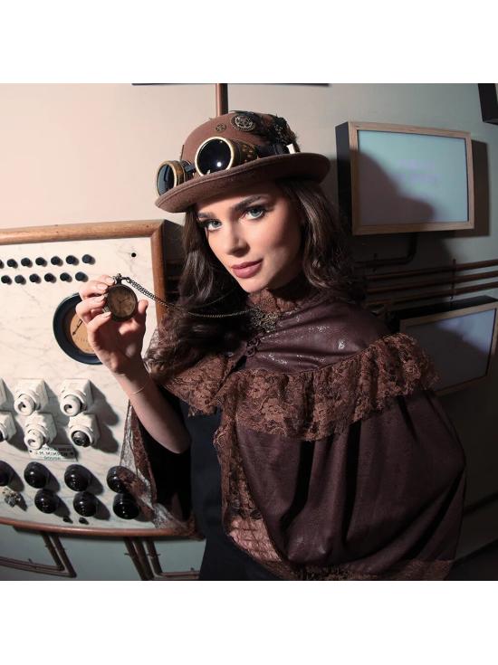 Relógio de bolso econômico Steampunk
