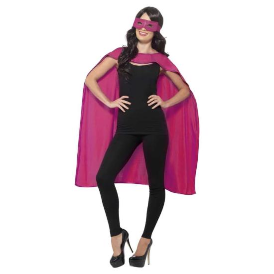 Capa de super-herói com máscara unissex Capa de super-herói com máscara unissex