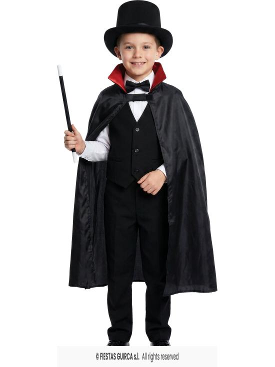 Capa infantil de vampiro ou mágico, 90 cm