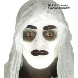 Máscara Facial Transparente Homem Fluorescente