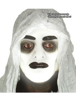 Máscara Facial Transparente Homem Fluorescente