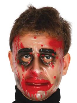Máscara Transparente do Homem de Sangue