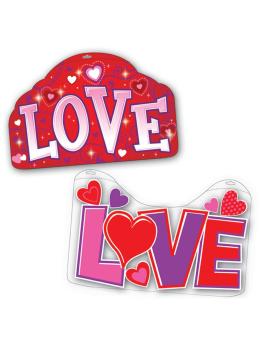 Cartazes de decoração de amor 50,8 x 33 cms