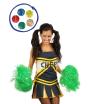 Conjunto de 2 pompons em cores sortidas