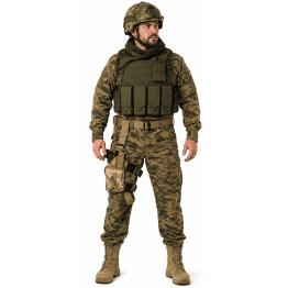 Bolsa para pistola de brinquedo para fantasias militares e policiais.