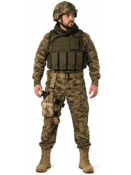 Bolsa para pistola de brinquedo para fantasias militares e policiais.