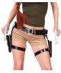 Coldre duplo para arma Lara Croft