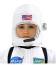 Capacete de astronauta para fantasias infantis