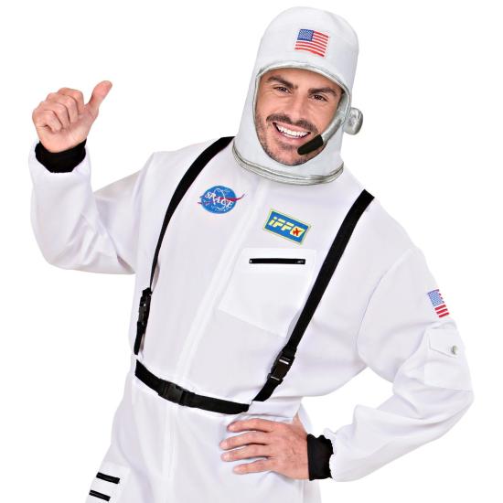 Capacete de astronauta para fantasias adultas