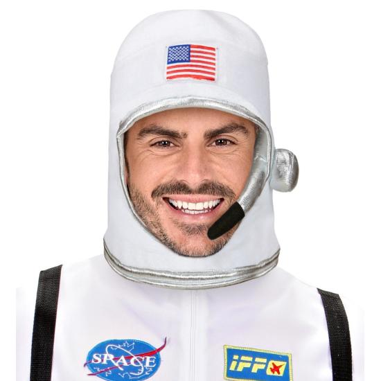 Capacete de astronauta para fantasias adultas
