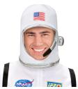Capacete de astronauta para fantasias de adultos