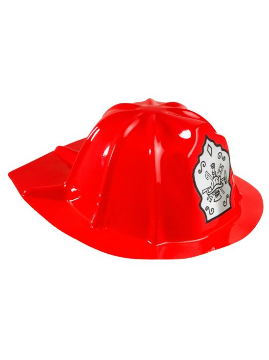 Capacete de bombeiro infantil em PVC