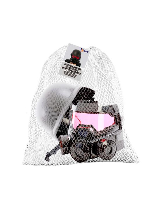 Capacete de máscara antimotim para fantasia SWAT