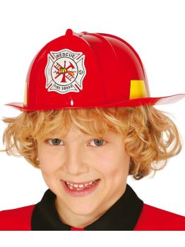 Capacete de bombeiro tamanho infantil