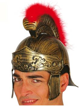 Crista de cabelo de capacete romano