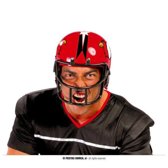 Capacete de rugby para fantasias 2 cores Capacete de rugby para fantasias 2 cores