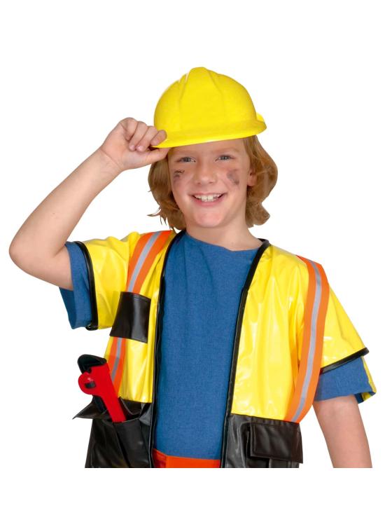 Capacete de trabalhador de plástico rígido
