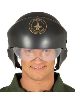 Capacete Econômico de Piloto de Combate