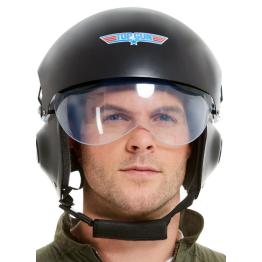 Capacete de piloto de combate de luxo Top Gun