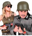 Capacete de soldado adulto da Segunda Guerra Mundial – Traje militar histórico | Disfracestuyyo.com