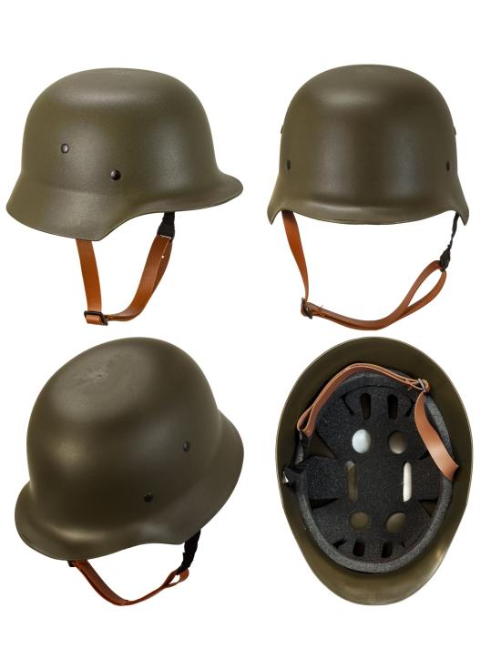 Capacete de soldado adulto da Segunda Guerra Mundial – Traje militar histórico | Disfracestuyyo.com