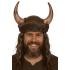 Capacete Viking com Couro – Chapéu Medieval com Chifres Capacete Viking com Couro – Chapéu Medieval com Chifres