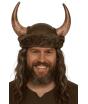 Capacete Viking com Couro – Chapéu Medieval com Chifres