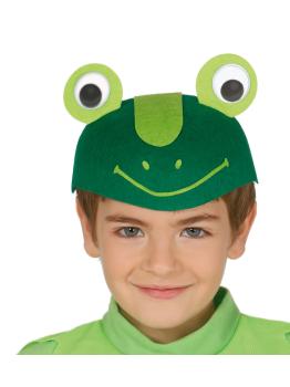 Boné infantil sapo
