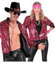 Jaqueta bomber de lantejoulas rosa