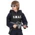 Colete à prova de balas para fantasias infantis da SWAT *
