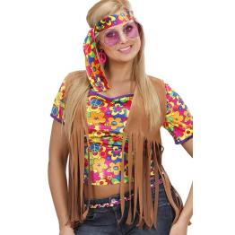 Colete hippie para menina