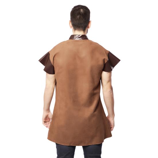 Colete Medieval Castanho para adulto