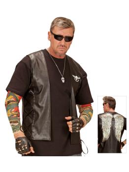 Colete de motocicleta Daryl The Walking Dead para homens