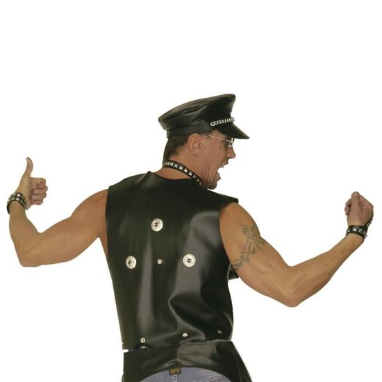 Colete Preto com Tachas da Malote.