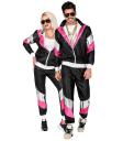 Conjunto de moletom de luxo estilo anos 80 para adultos unissex